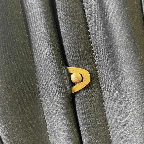 Agent Provocateur Damson Black Satin Corset AP2 Small NWT - Picture 9 of 12